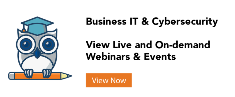 image of an owl with a graduation cap and holding a pencil - click to view our webinars & events page
